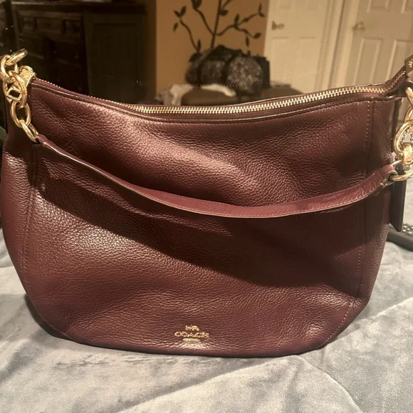 Coach leather hobo bag - Picture 1 of 4
